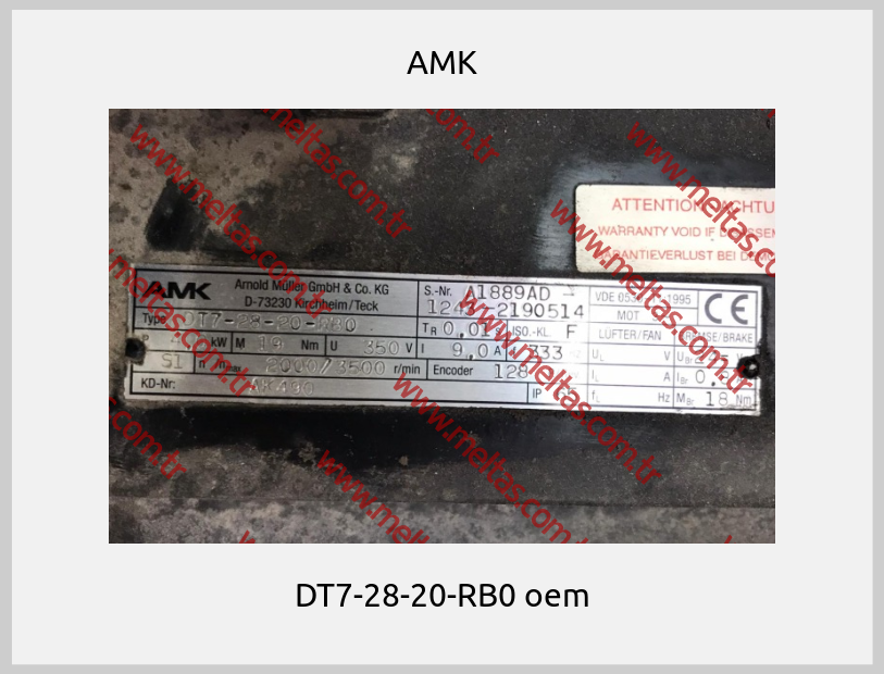 AMK - DT7-28-20-RB0 oem