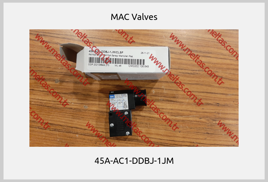 МAC Valves - 45A-AC1-DDBJ-1JM