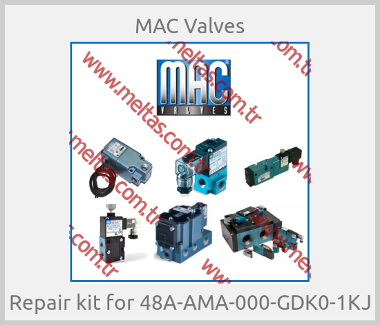 МAC Valves-Repair kit for 48A-AMA-000-GDK0-1KJ
