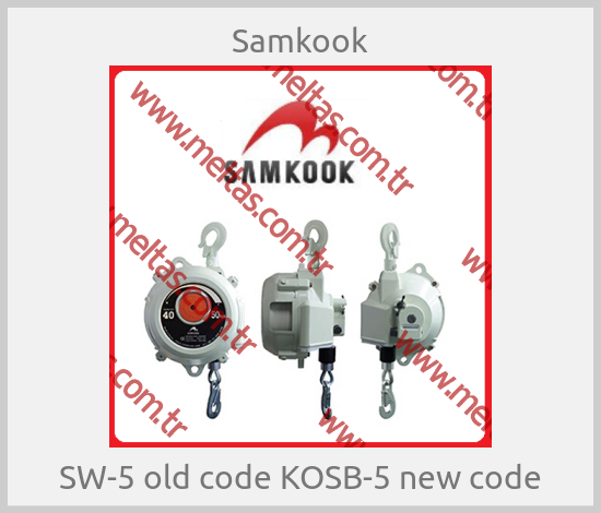 Samkook - SW-5 old code KOSB-5 new code
