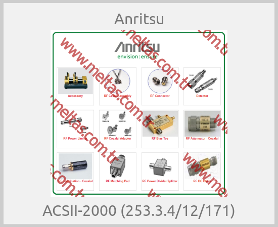 Anritsu - ACSII-2000 (253.3.4/12/171)