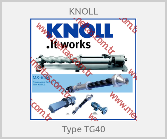 KNOLL - Type TG40