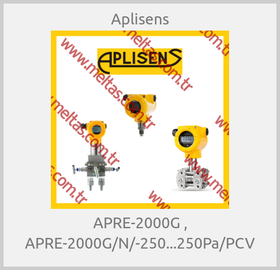 Aplisens - APRE-2000G , APRE-2000G/N/-250...250Pa/PCV