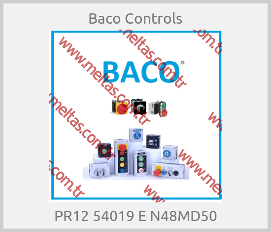Baco Controls - PR12 54019 E N48MD50