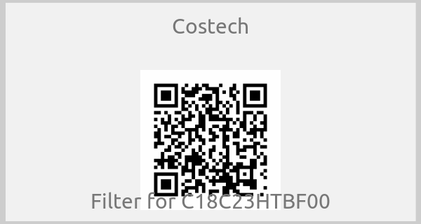 Costech - Filter for C18C23HTBF00