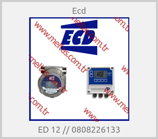 Ecd - ED 12 // 0808226133