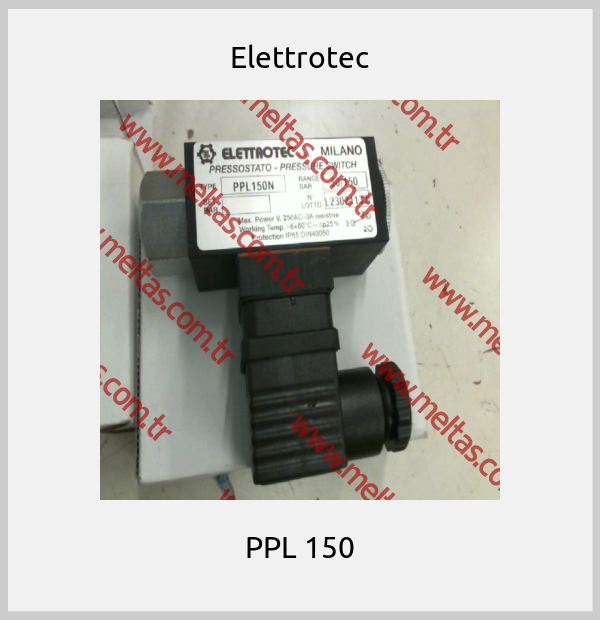 Elettrotec - PPL 150