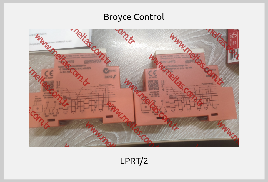 Broyce Control - LPRT/2
