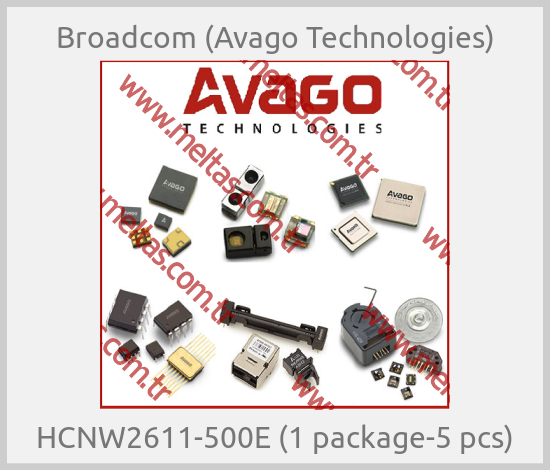 Broadcom (Avago Technologies)-HCNW2611-500E (1 package-5 pcs)