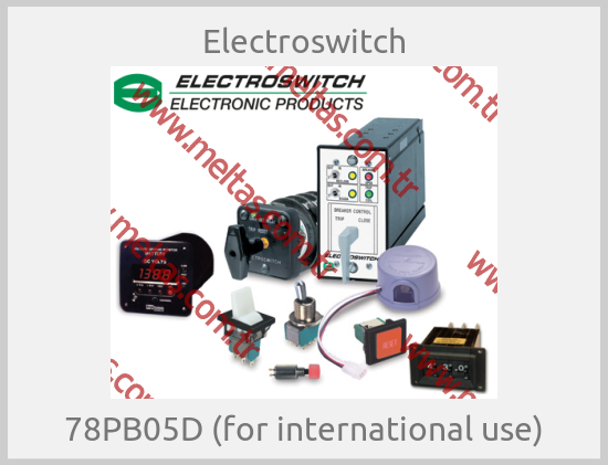 Electroswitch-78PB05D (for international use)