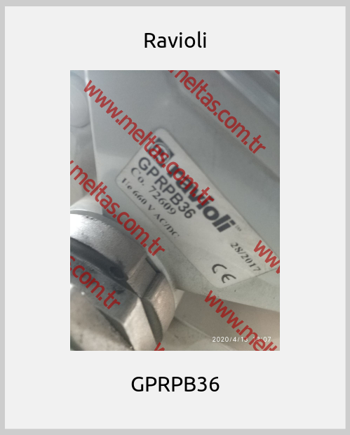 Ravioli - GPRPB36