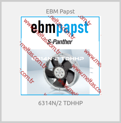 EBM Papst-6314N/2 TDHHP