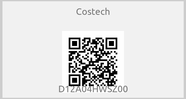 Costech - D12A04HWSZ00
