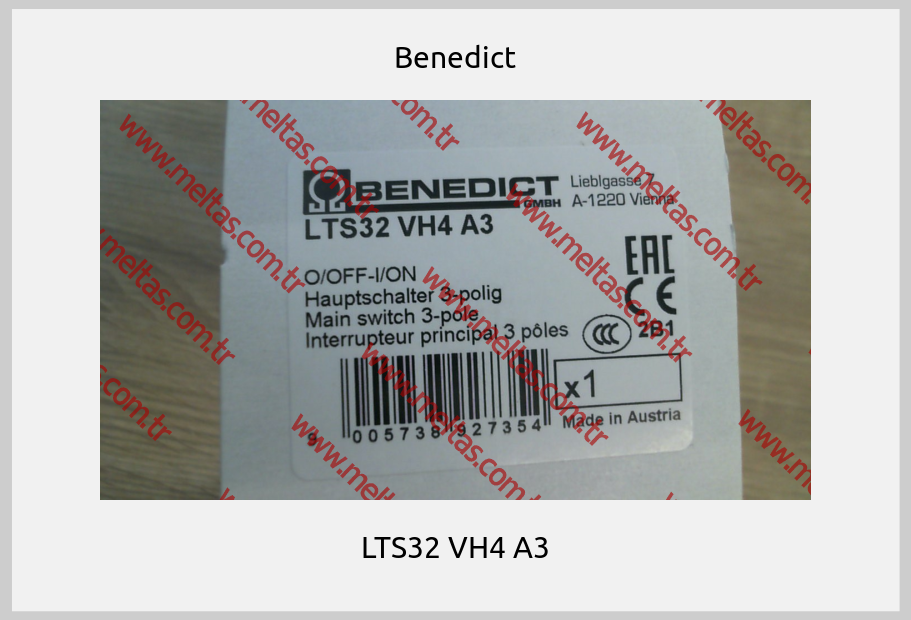 Benedict - LTS32 VH4 A3