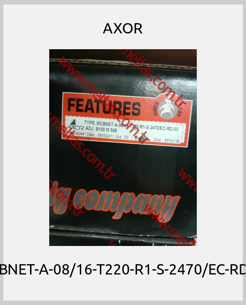 AXOR - MCBNET-A-08/16-T220-R1-S-2470/EC-RD-00