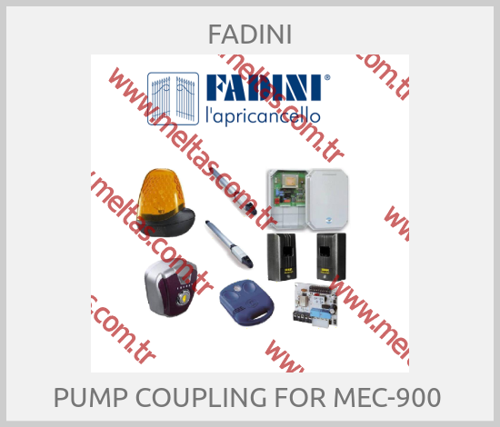 FADINI - PUMP COUPLING FOR MEC-900 