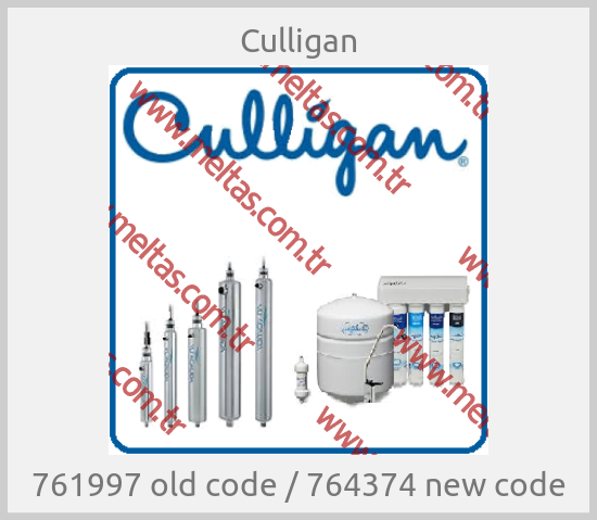 Culligan - 761997 old code / 764374 new code
