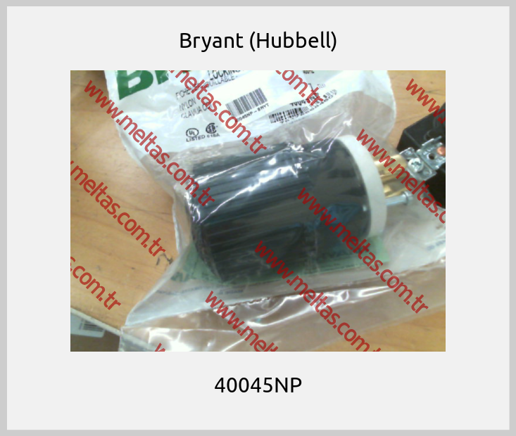 Bryant (Hubbell) - 40045NP