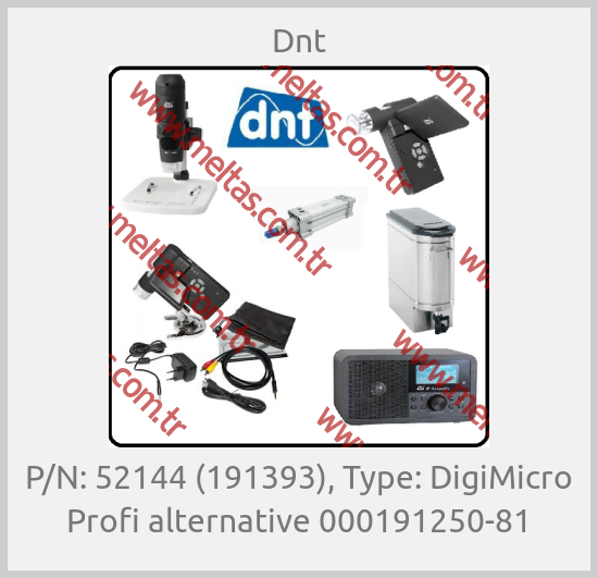 Dnt-P/N: 52144 (191393), Type: DigiMicro Profi alternative 000191250-81