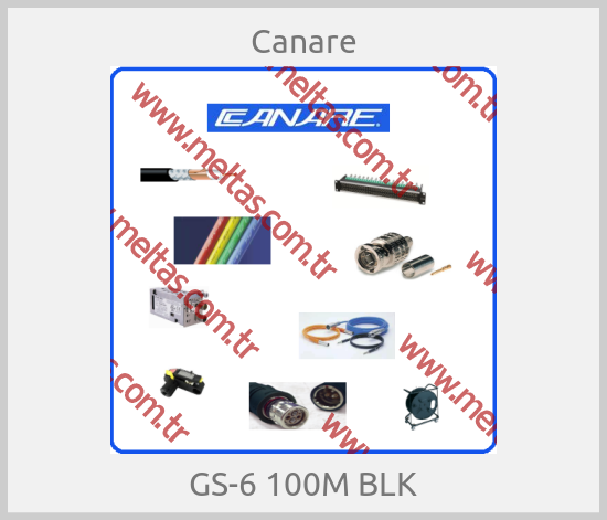 Canare - GS-6 100M BLK