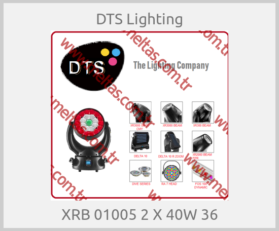 DTS Lighting-XRB 01005 2 X 40W 36