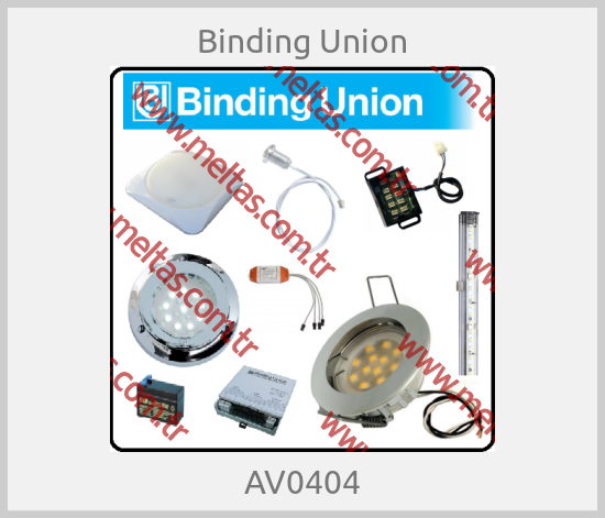 Binding Union - AV0404