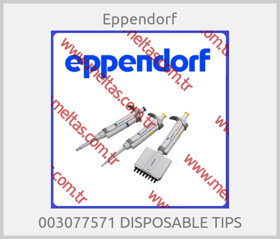 Eppendorf - 003077571 DISPOSABLE TIPS