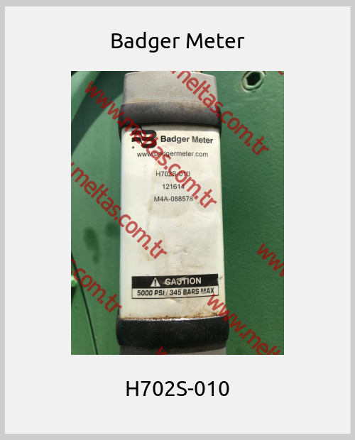 Badger Meter-H702S-010