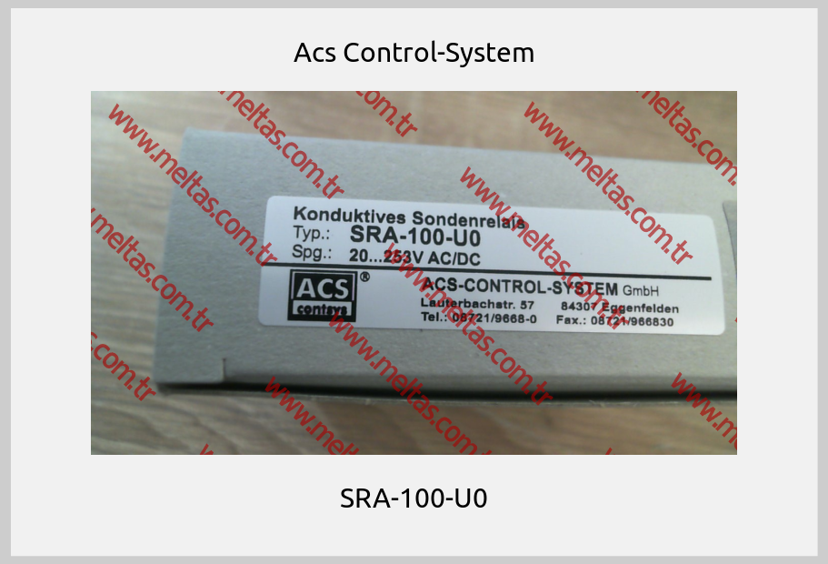 Acs Control-System - SRA-100-U0