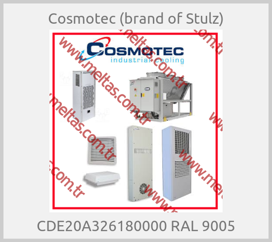 Cosmotec (brand of Stulz) - CDE20A326180000 RAL 9005
