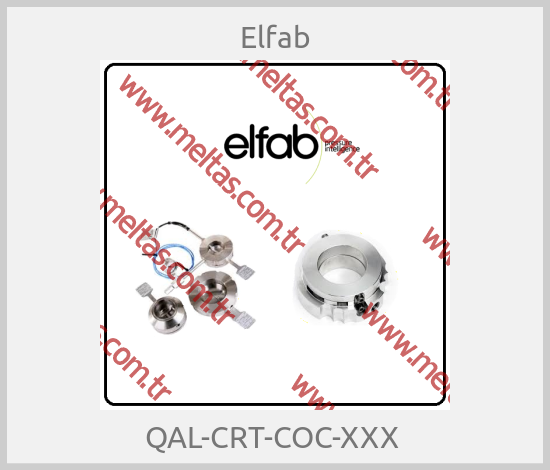 Elfab - QAL-CRT-COC-XXX 
