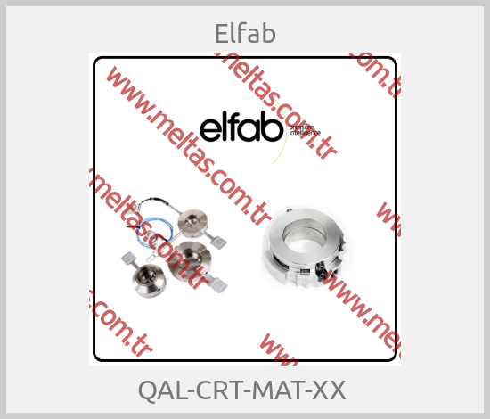 Elfab - QAL-CRT-MAT-XX 