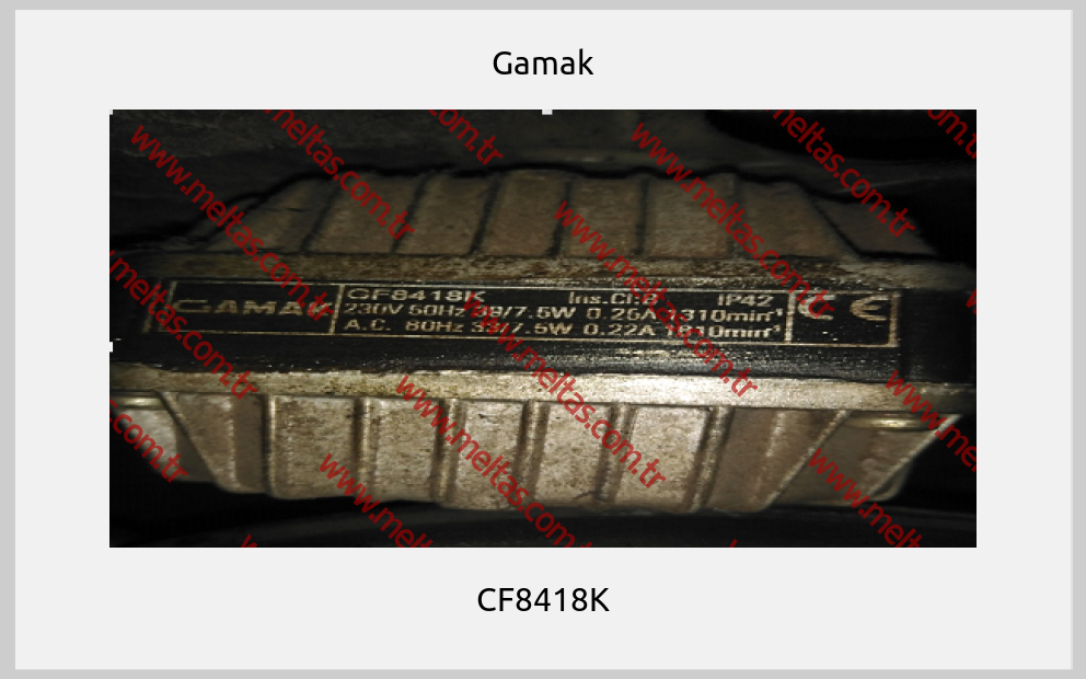 Gamak - CF8418K