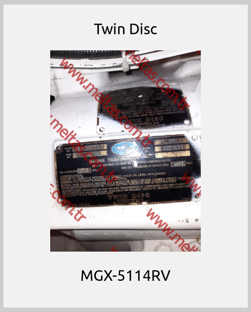 Twin Disc - MGX-5114RV