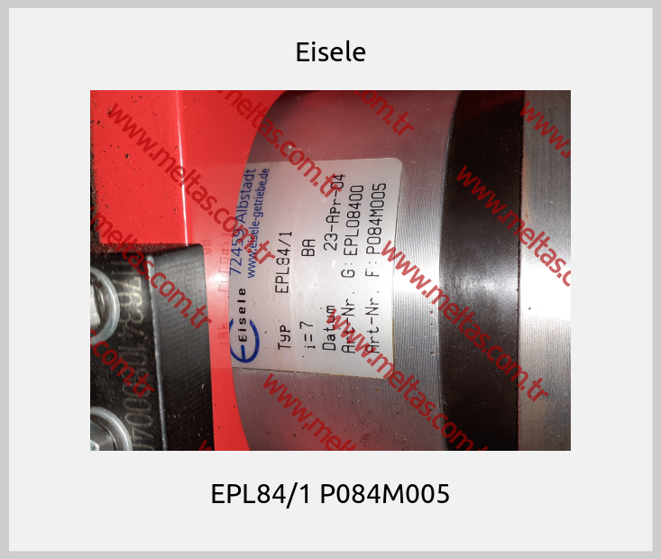 Eisele - EPL84/1 P084M005