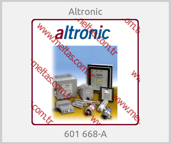 Altronic - 601 668-A