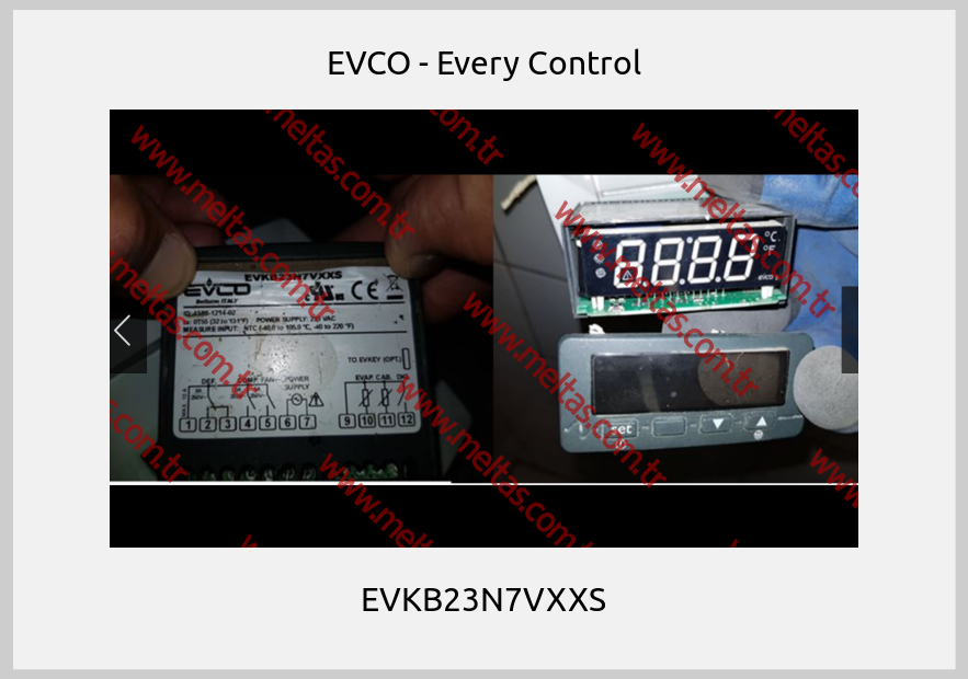 EVCO - Every Control - EVKB23N7VXXS