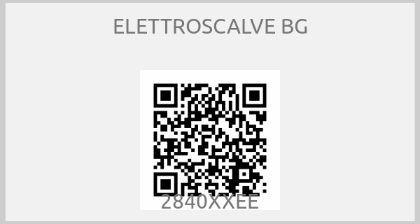 ELETTROSCALVE BG - 2840XXEE