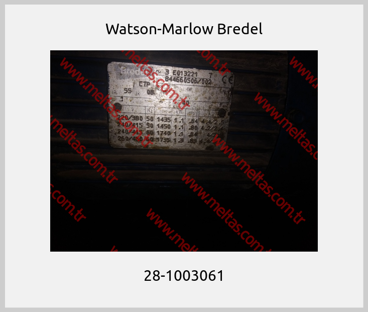 Watson-Marlow Bredel - 28-1003061