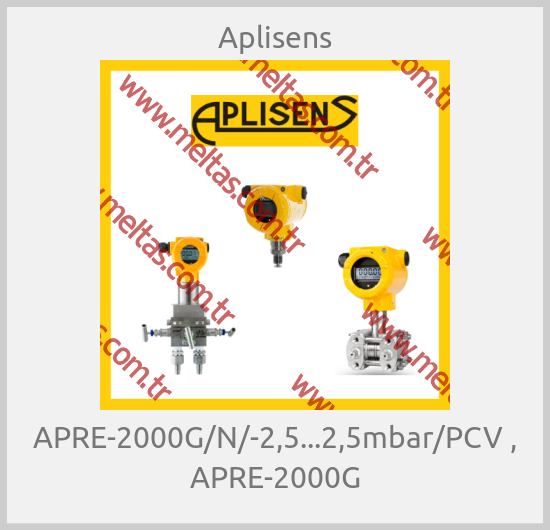 Aplisens - APRE-2000G/N/-2,5...2,5mbar/PCV , APRE-2000G