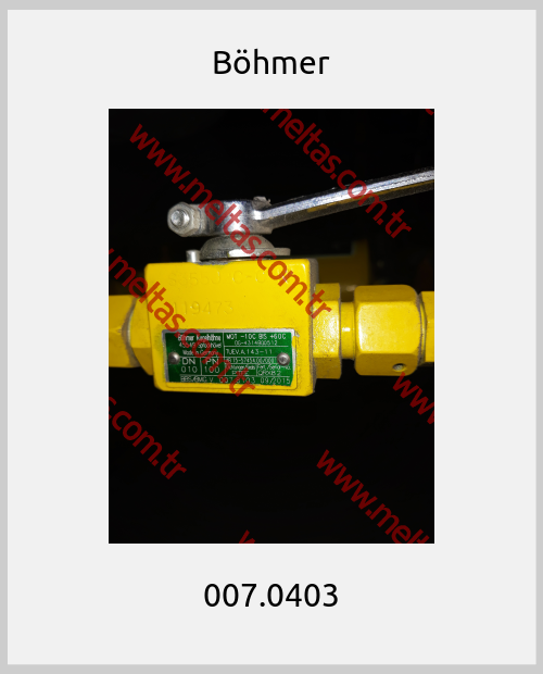 Böhmer - 007.0403