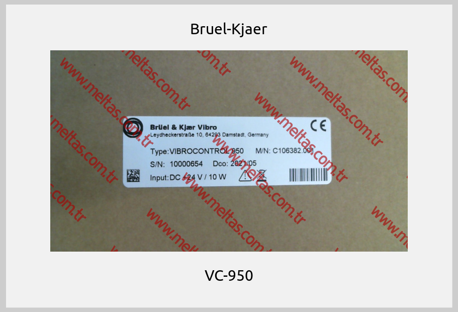 Bruel-Kjaer - VC-950