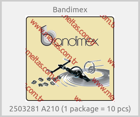 Bandimex - 2503281 A210 (1 package = 10 pcs)