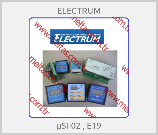 ELECTRUM - µSI-02 , Е19