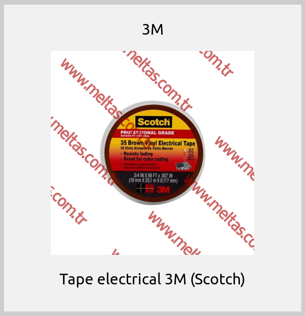3M-Tape electrical 3M (Scotch)