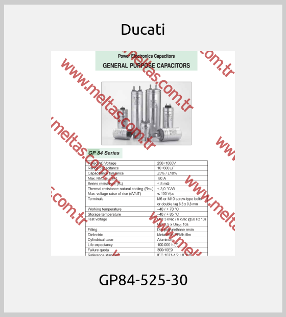 Ducati - GP84-525-30