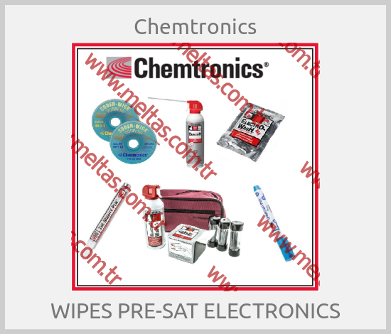 Chemtronics-WIPES PRE-SAT ELECTRONICS