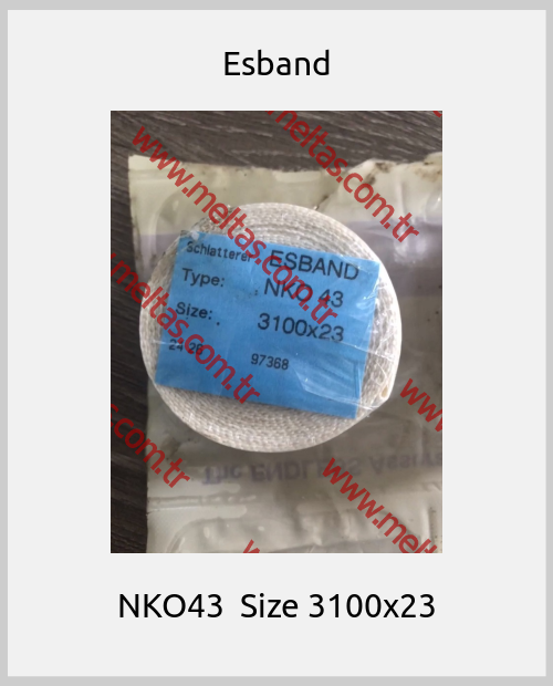 Esband-NKO43  Size 3100x23