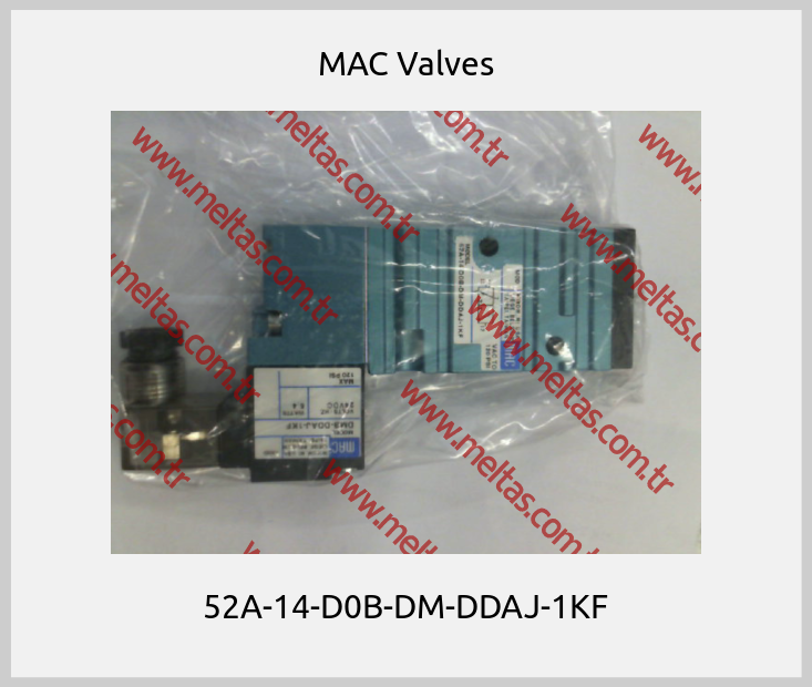 МAC Valves - 52A-14-D0B-DM-DDAJ-1KF
