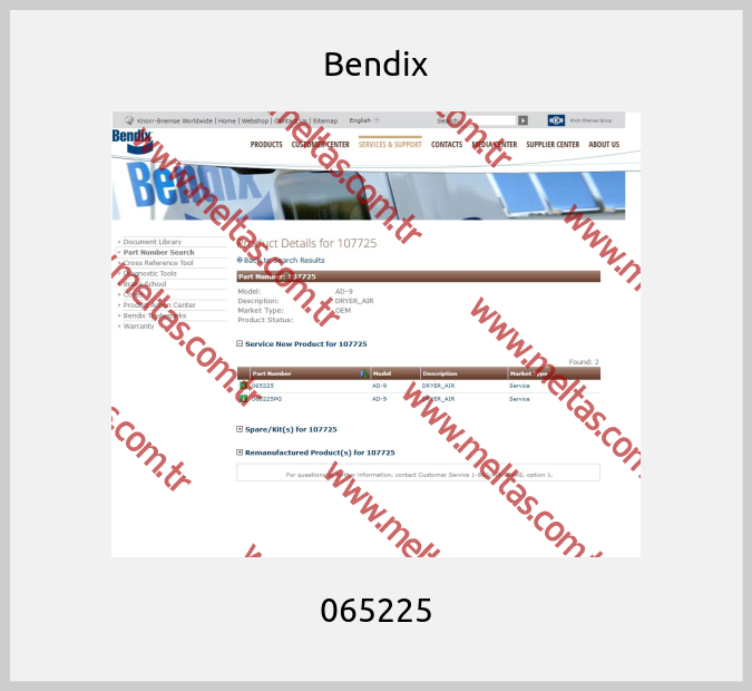 Bendix - 065225